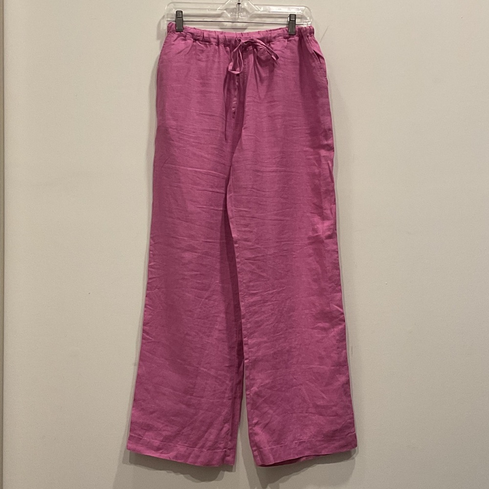 Nation LTD Lucia tie waist linen pants